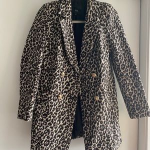 RIVER ISLAND LEOPARD PRINT JACKET